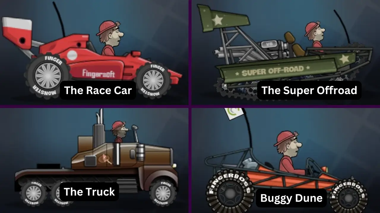 best car for desert hill climb racing